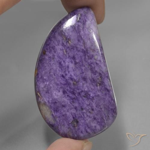 79.11ct 天然 暗紫罗兰色 硅藻土, 花式切割, 不透明