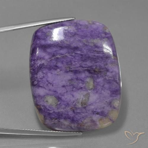 65.45ct 天然 深紫罗兰色 硅藻土, 软垫, 不透明