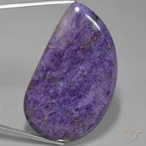 73.19ct 天然 深紫罗兰色 硅藻土, 花式切割, 不透明