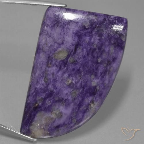 72.98ct 天然 深紫罗兰色 硅藻土, 花式切割, 不透明