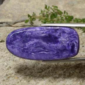 33.22克拉天然紫龙晶，异形，不透明