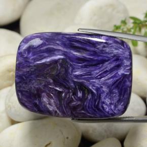 63.73克拉天然紫龙晶，垫形剪裁，不透明