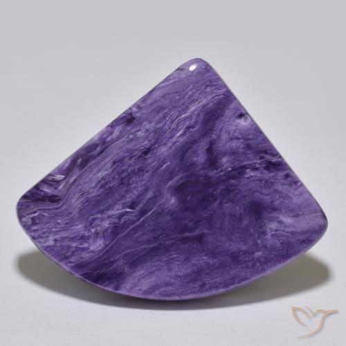 55.11ct 天然 中紫 硅藻土, 花式切割, 不透明