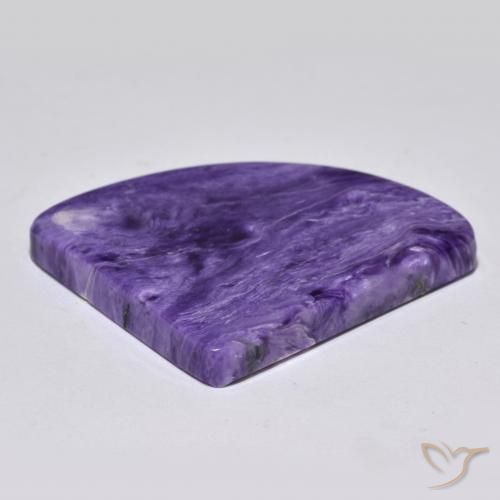 55.11克拉天然紫龙晶，花式切割，不透明