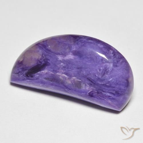 12.59克拉天然紫龙晶，花式切割，不透明
