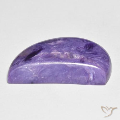 12.59克拉天然紫龙晶，花式切割，不透明