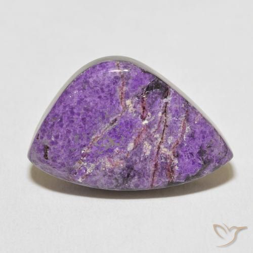 21.33ct 天然 中紫 硅藻土, 花式切割, 不透明