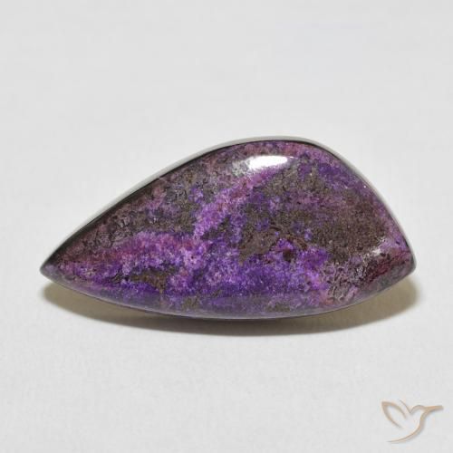 16.06ct 天然 暗紫罗兰色 硅藻土, 花式切割, 不透明