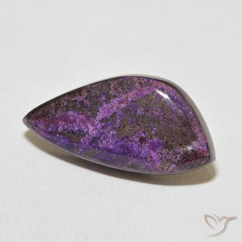16.06克拉天然紫龙晶，花式切割，不透明