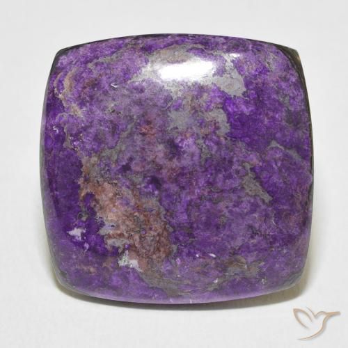 23.25ct 天然 暗紫罗兰色 紫龙晶, 软垫, 不透明