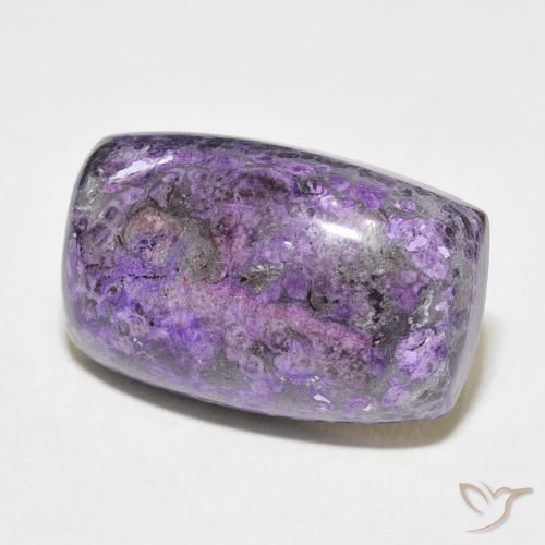 14.42克拉天然紫龙晶，软垫，不透明