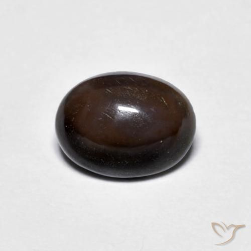 0.71克拉天然巧克力蛋白石，椭圆形，不透明