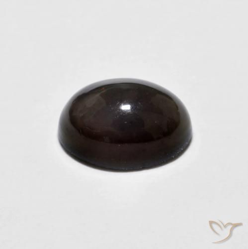 0.63克拉天然巧克力蛋白石，椭圆形，不透明