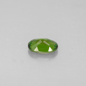 0.28克拉天然绿色铬透辉石，椭圆形切割，5.1×3.5毫米，VS