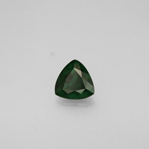 0.27克拉天然绿色铬碧玺，三角形，4.6×4.5毫米，VVS-VS