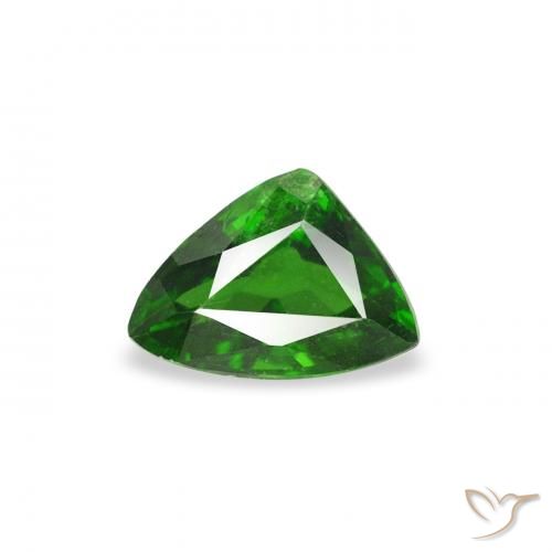 0.30ct 天然 暗绿色 铬碧玺, 花式切割, VS-SI