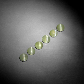 克拉天然金绿玉猫眼，透明，透明/半透明