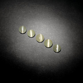 克拉天然金绿玉猫眼，透明，透明/半透明