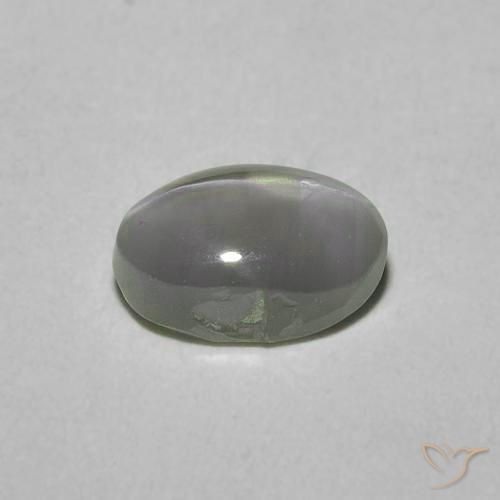 1.33克拉天然金绿玉猫眼，椭圆形，半透明
