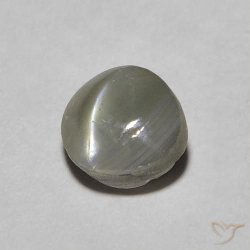 1.21克拉天然金绿玉猫眼，椭圆形，不透明