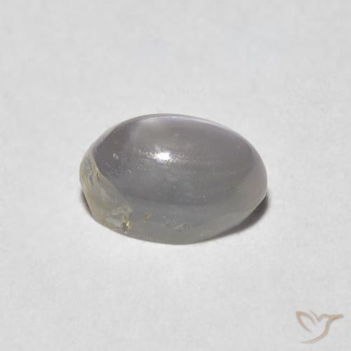 0.89克拉天然金绿玉猫眼,椭圆形,半透明