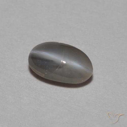 0.26克拉天然金绿玉猫眼，椭圆形，不透明