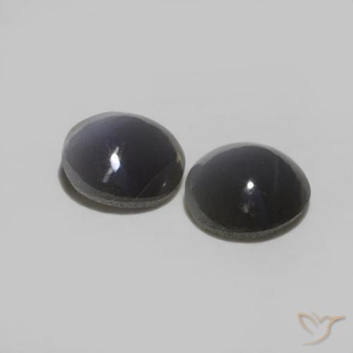 0.48克拉天然金绿玉猫眼,圆形的,不透明