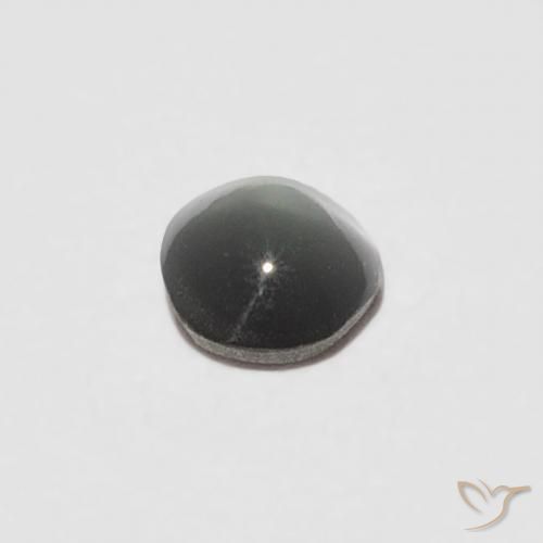 0.16克拉天然金绿玉猫眼，椭圆形，不透明