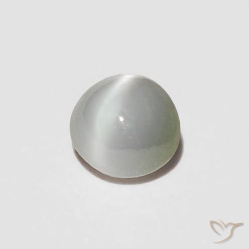 0.23克拉天然金绿玉猫眼，椭圆形，不透明
