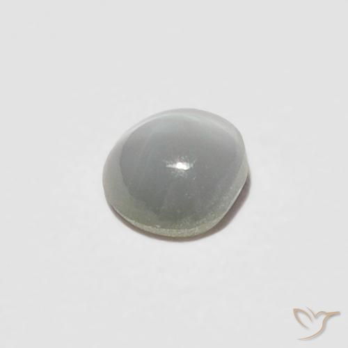 0.23克拉天然金绿玉猫眼，椭圆形，不透明