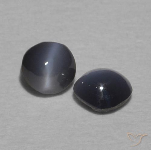0.32克拉天然金绿玉猫眼，圆形的，不透明
