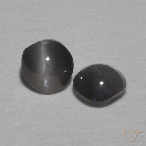 0.29克拉天然金绿玉猫眼，圆形的，不透明