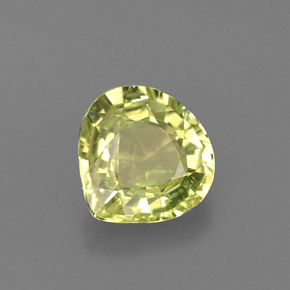 1.41克拉天然绿色金绿宝石，梨形，7.3×7.2毫米，VVS-VS