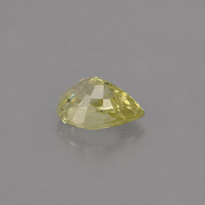 0.68克拉天然绿色金绿宝石，梨形，6.1×4.7毫米，IF