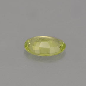 0.69克拉天然绿色金绿宝石，椭圆形切割，7×4.9毫米，VVS-VS
