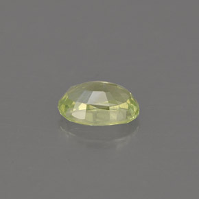0.61克拉天然绿色金绿宝石，椭圆形切割，5.8×4.1毫米，VVS