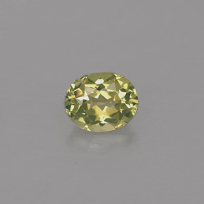 0.48克拉天然绿色金绿宝石，椭圆形切割，5.1×4.2毫米，VVS-VS