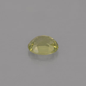 0.48克拉天然绿色金绿宝石，椭圆形切割，5.1×4.2毫米，VVS-VS