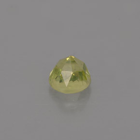 0.50克拉天然绿色金绿宝石，圆形切割，4.29毫米，VVS-VS