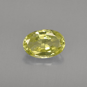 0.56克拉天然绿色金绿宝石，椭圆形切割，6.1×4.1毫米，VVS-VS