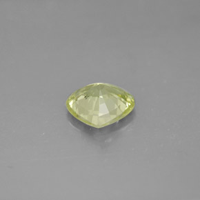 1.24克拉天然黄色金绿宝石，梨形，7.3×6.6毫米，VVS