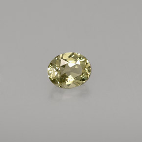 0.46克拉天然绿色金绿宝石，椭圆形切割，5.1×4.1毫米，VVS-VS