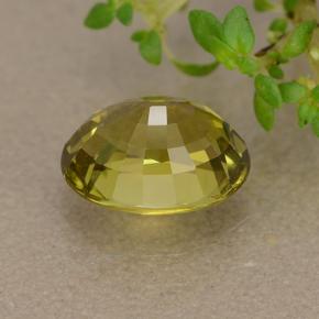 1.89克拉天然绿色金绿宝石，椭圆形切割，8.1×6.3毫米，VS