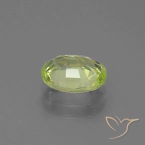 1.27克拉天然金绿玉，椭圆形，VVS-VS