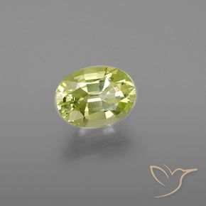 1.22克拉天然金绿玉，椭圆形，VVS-VS
