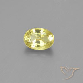 1.15克拉天然金绿玉，椭圆形，VVS-VS