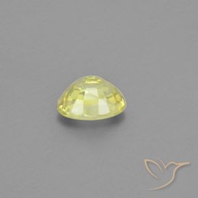 1.26克拉天然金绿玉，椭圆形，VS-SI
