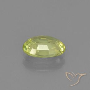 1.20克拉天然金绿玉，椭圆形，VVS-VS