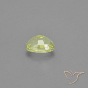1.15克拉天然金绿玉，椭圆形，VVS