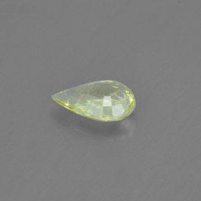 1.40克拉天然黄色金绿宝石，梨形，8.9×6.2毫米，VVS
